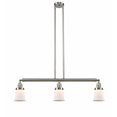 thumbnail image 1 of Innovations 213-SN-G181S-LED Small Canton 3 Light Island Light part of the Franklin Restoration Collection, Brushed Satin Nickel, 1 of 1