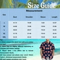 thumbnail image 2 of Yiaimeir Hawaiian Print - Men's Casual Short Sleeved Shirt，Size S-2XL, 2 of 4