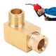 thumbnail image 1 of Codo De Ajuste De Tubería, Conector De Latón Con Fuerte Resistencia A La Presión, Resistencia A La Temperatura, Nylon, Cobre, Tubos De Aluminio, 1 of 7