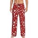 thumbnail image 1 of Fotbe Red Christmas Cheer. Pantalones de Pijama para Hombre, Pantalones de Dormir, Pantalones de Casa con Cintura Ajustable y Bolsillos-Small, 1 of 6