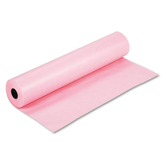 63260 Rainbow Duo-Finish Colored Paper, 35 lbs., 36-Inch x 1000 ft, Pink Paper Roll