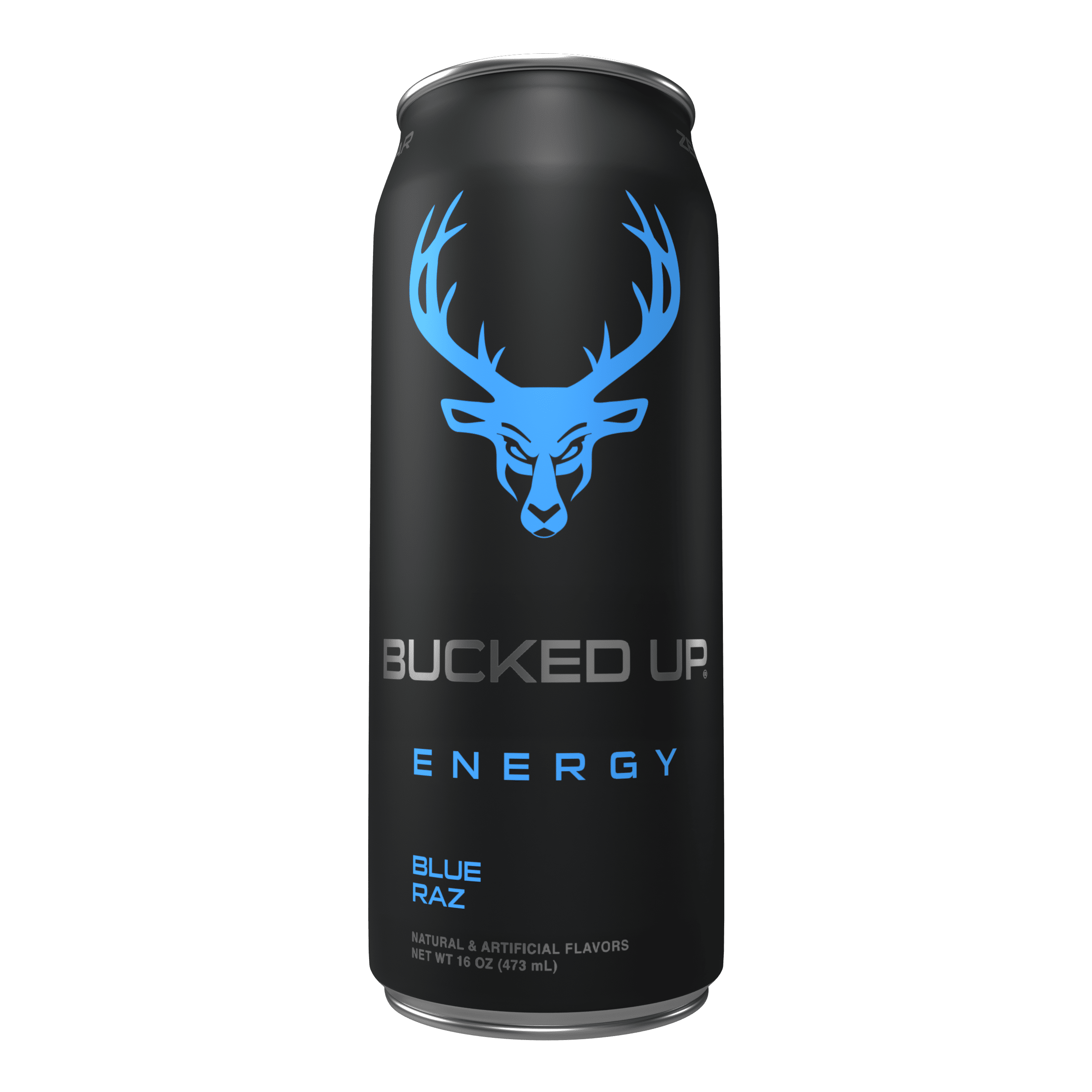 Bucked Up Energy Drink, 300mg Caffeine, Blue Raz, 16 fl oz