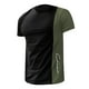 thumbnail image 4 of Playeras De Hombre Camiseta Para Hombre Con Gráfico De Bloques De Color, Cuello Redondo, Ropa Con Impresión 3D, Para Exteriores, Ocio, Manga Corta, Diseño De Moda Retro, 4 of 4
