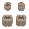 thumbnail image 1 of Wire Rope Stop Campbell, aluminio, 3/16 pulgadas, paquete de 10, 1 of 2