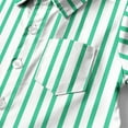 thumbnail image 5 of Bnwani Long Sleeve Toddler Shirts Boys Uniform Casual Fashion Cute Striped Pocket Tops, 5 of 7