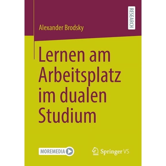 Lernen Am Arbeitsplatz Im Dualen Studium (Paperback)
