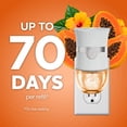 thumbnail image 5 of Air Wick Plug-In Scented Oil Air Freshener Warmer Refills, Hawaii Exotic Papaya & Hibiscus Flower, 5 Count, 5 of 10