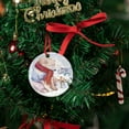 thumbnail image 3 of Xihbxyly Delicado Colgante de Árbol de Navidad, Diseño de Arte En Hierro, Decoración Navideña, Adorno Navideño Creativo, Material de Hierro Seguro, 8 Cm de Diámetro, 3 of 3