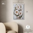 thumbnail image 5 of White Mirage II Canvas Print Floral Wall Decor by Art Remedy, White Frame, 16 x 24, 5 of 7