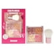 thumbnail image 1 of MCoBeauty Iluminador de 0.705 oz, Brocha Big Beauty Love Radiant Highlight and Glow Quad con cepillo 2.00 Pc MCoBeauty Iluminador de 0.705 oz, Brocha 2 Pc, 1 of 6