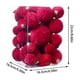 thumbnail image 3 of Xihbxyly Oferta de Hoy Super Juego de Adornos Navideños de Terciopelo para Fiestas, 35 Piezas, Flocadas, Irregulares, Surtidos, para Colgar En Árbol de Navidad, para Fiestas En Casa, 3 of 6