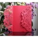 thumbnail image 3 of Invitaciones de boda de doble pliegue con papel de perla, tarjetas de felicitación cortadas con láser, tarjetas de agradecimiento para Baby Shower, 25 unidades, 3 of 4