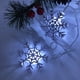 thumbnail image 5 of Caja de batería LED Navidad copo de nieve blanco cadena de luces árbol de Navidad muñeco de nieve colgante vacaciones decoración del hogar Wmkox8yii  gf8214, 5 of 9