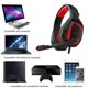 thumbnail image 4 of Audífonos gamer Anivia MH602 con micrófono ajustable - Conexión alámbrica 3.5mm - Cancelación de ruido profunda - Color rojo - Diámetro de altavoz 50mm - Incluye adaptador splitter, 4 of 6