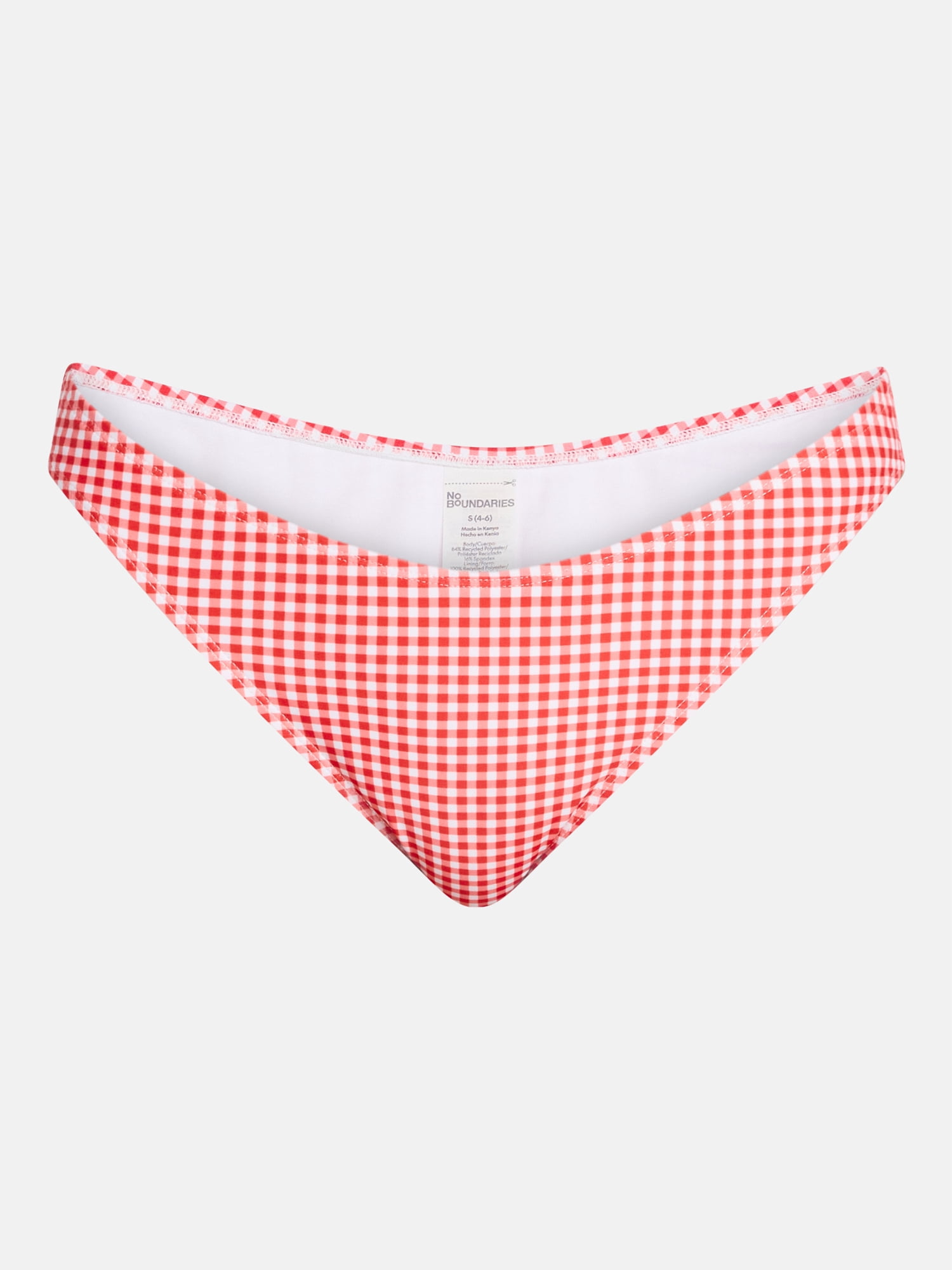 No Boundaries High Leg Bikini Bottoms, Women's XXS-XXL