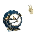 thumbnail image 6 of Figurine Knick Knack Sculpture Statue Resin Material for Lovers Newlyweds Music Enthusiasts Home Decor, 6 of 8