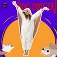 thumbnail image 5 of Veyryth Unisex Flying Squirrel Adult Onesie Pajamas, Polar Fleece Animal Pajamas，One-Piece Sleepwear for Men and Women Size S, 5 of 7