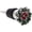 Green, variant on Servette Home Holiday Wine Stopper Decorative with Colored Gem Flower Accessory Top - Red