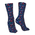 thumbnail image 7 of Salouo Deep Down In The Ocean Pattern Fun Novelty Crew Socks,Casual Athletic Socks Neutral Socks, 7 of 7