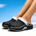 thumbnail image 2 of Non Slip Summer Sneakers for Men & Woman,Lightweight EVA Clogs with Wide Toe Box,Breathable Garden Shoes Wide Sandals, 2 of 7
