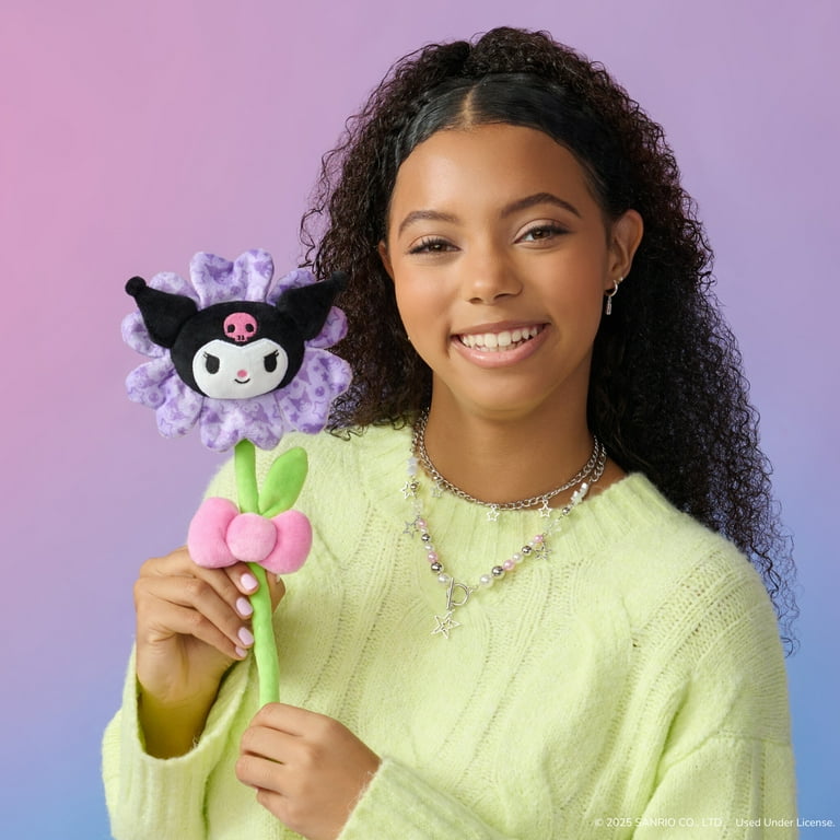 Hello Kitty And Friends 14-inch Kuromi Purple Plush Valentine