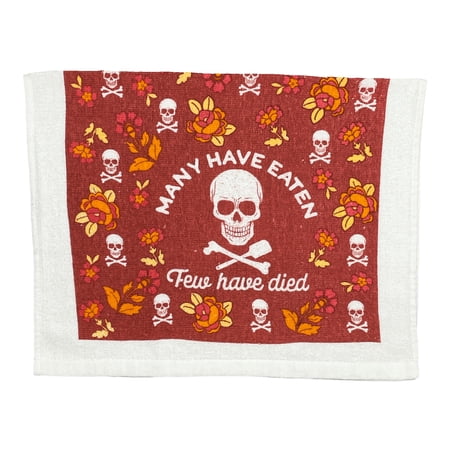 Many Have Eaten Few Have Died Funny Cooking Tea Towel