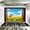 Color 1, variant on Kitchen Backsplash Peel and Stick Wall Murals Farmhouse Rustic Sunflower Barn Butterfly Removable Mural 35.4"W x 23.6"H, Oil Proof Vinyl Wallpaper for Fireplace & Behind Stove