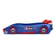 Spidey and His Amazing Friends Web Crawler Race Car Twin Bed by Delta Children, Blue/Red