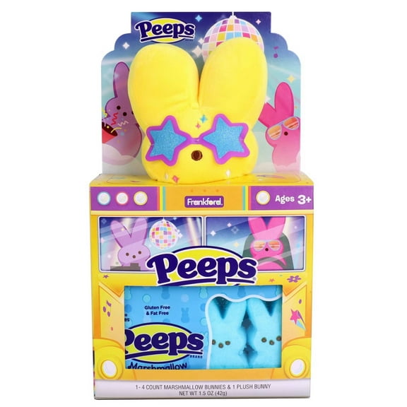 Peeps Plush Easter Disco Bus Gift Set - 1.5oz Easter New With Tag