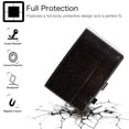 thumbnail image 2 of Allytech Case for Kindle Fire HD 8 2020/ Fire HD 8 Plus(10th Gen, 2020 Released), Premium PU Leather Stand Card Slots Cover with Auto Wake Sleep for Fire HD 8 Plus/Fire HD 8 inch 2020, Black, 2 of 6