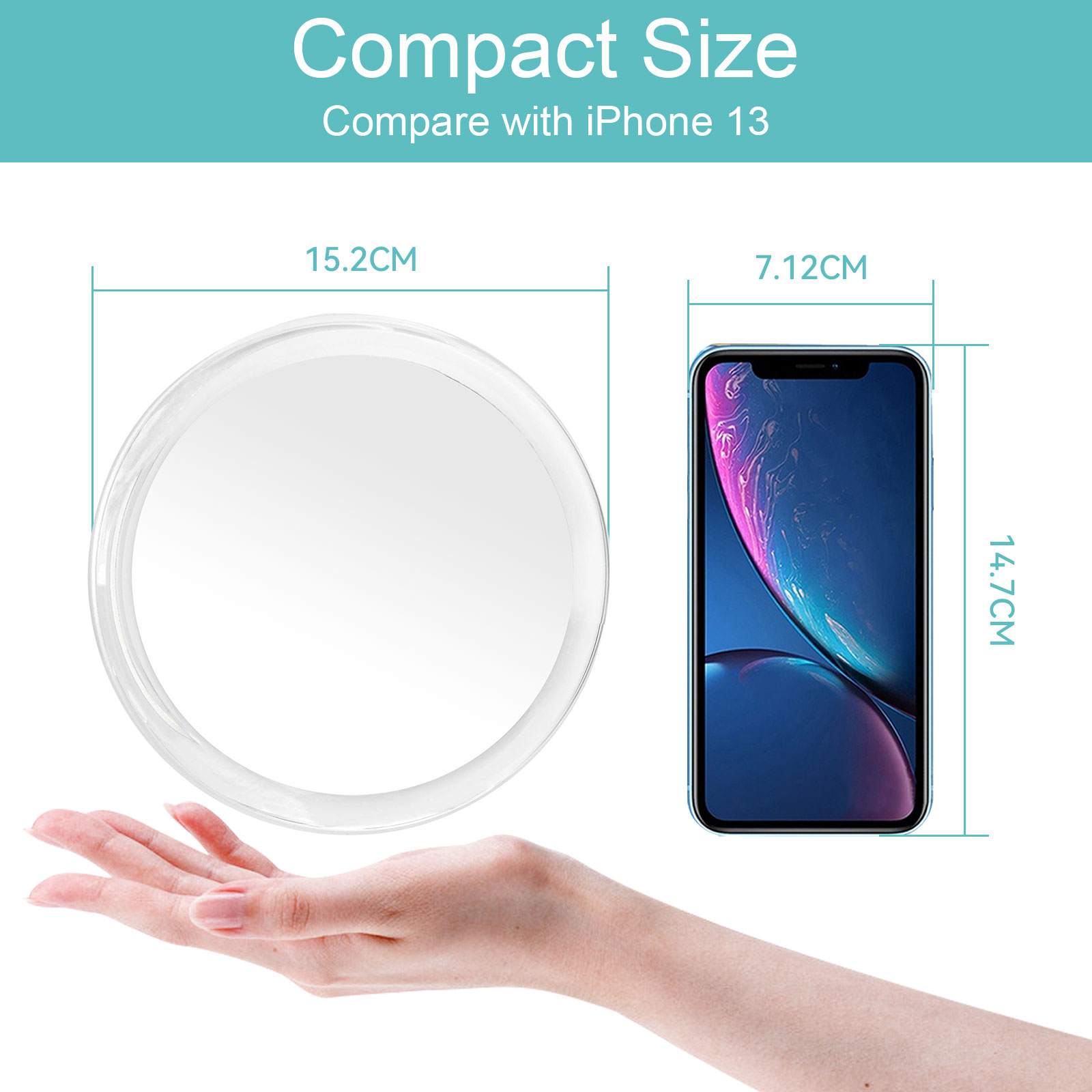 B Beauty Planet 30X Magnifying Mirror with Suction Cups photo 7