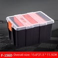thumbnail image 4 of Wholesale Multi-Compartment Portable Plastic Storage Box for Electronic Components, Screws & Small Tools - Durable Organizer Case with Divided Sections for Efficient Sorting and On-the-Go Use (Model, 4 of 5