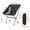 Black, variant on XMMSWDLA Folding Chair 7075 Aluminum Alloy Convenient Lazy Backrest Leisure Home Camp Fishing Chair Outdoor Tools Aluminum Alloy
