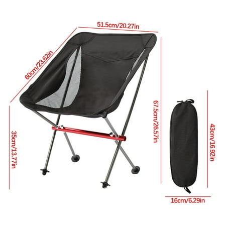 

WQQZJJ Home Essentials Clearance Home Supplies Folding Chair 7075 Aluminum Alloy Convenient Lazy Backrest Leisure Home Camp Fishing Chair Household Items Deals Holiday Big Savings