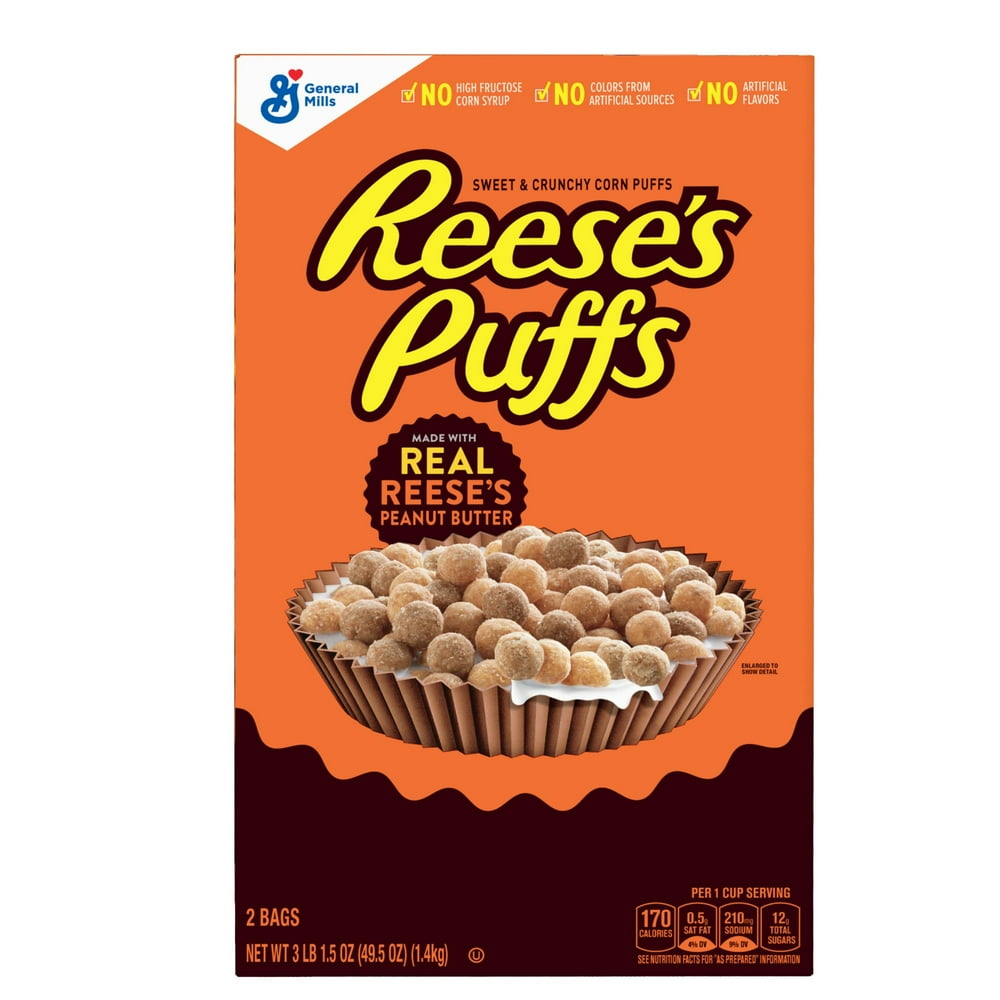 whole grain puff cereal