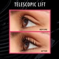 thumbnail image 4 of L'Oreal Paris Telescopic Lift Washable Mascara, Lengthening and Volumizing Eye Makeup, Lash Lift with Up to 36HR Wear, Blackest Black, 0.33 Fl Oz, 4 of 8