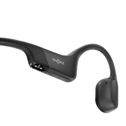 Shokz OpenRun Bone Conduction Waterproof Bluetooth Headphones for Sports, Black