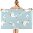 thumbnail image 2 of Yibo Duck Theme Beach Towel Lightweight Shower Towel for Bathroom Outdoor Swimming, 2 of 9