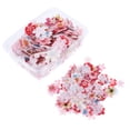 thumbnail image 2 of EeaseMX 440 adornos comestibles para tartas con forma de Sakura (estilo surtido), 2 of 7