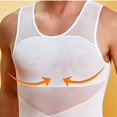 thumbnail image 5 of Compression Shirt Men Slimming Undershirt Body Shaper Tank top for Sleeveless Shapewear Vest Top, 5 of 5