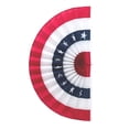 thumbnail image 2 of Huarong  4th of July Semicircle Bunting Flag Classic Blue Red Decorative Flag for Garden Porch Office and Lawn  60*120cm, 2 of 8