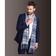 thumbnail image 1 of Chal de moda europea para hombre, Bufanda de tartán cálida, envolturas de algodón a cuadros Sjaal de negocios, Foulard szaliki i chusty, invierno, nuevo Fivean unisex, 1 of 2