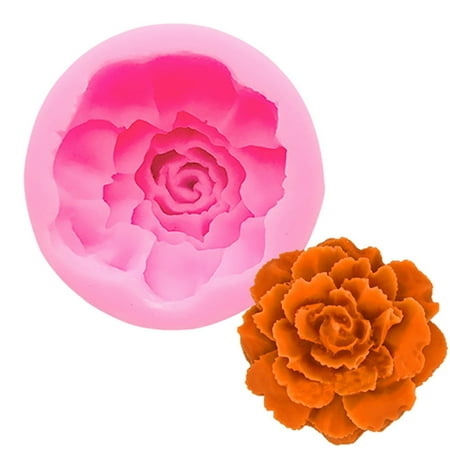 

Toys for 7 Year Old Boys Carnation Silica Gel Cake Ice Cubes Gelatine Baking Candy Molds Food grade