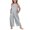 B134 Gray girls clothes clearance under $5, variant on Girls Clothes under $5! Cagogo Tween Girls' Casual Sleeveless Jumpsuits Overalls Spaghetti Strap Loose Wide Leg Cotton Linen Romper Long Pants Rompers with Pockets 5-14 years