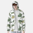 thumbnail image 3 of Picia Cute Turtle Women's Men's UPF 50+ Sun Protection Hoodie Shirt Long Sleeve SPF Fishing Outdoor UV Hiking Lightweight Shirts-X-Large, 3 of 9