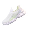 thumbnail image 2 of Kids Slip On Breathable Mesh Knit Sneakers Lightweight Cushion Running Walking Shoes Boys Girls Casual Athletic Trainers, 2 of 6