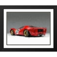 thumbnail image 2 of Stephen Chambers 18x15 Black Ornate Wood Framed With Double Matting Wall Art Titled - Ferrari 330P4 2, 2 of 6