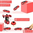 thumbnail image 4 of Toy Cars for 2-7 Year Old Boys, Transforming Toys Cars for 3 Year Old Boys and Toddlers, Robot Cars Toys for 4 Year Old, 4 of 7