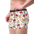 thumbnail image 2 of Disketp Tulips Flowers Men's Boxer Briefs,Soft and Breathable Cotton Underwear with ComfortFlex Waistband, 2 of 7