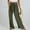 Army Green, variant on ZZwxWA Linen Pants Women High Waisted Wide Leg Work Pants Business Casual Formal Pull On Dress Pants with Pockets Slacks